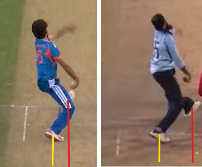 Cross-base alignment comparison – Ravi Bishnoi vs Adil Rashid