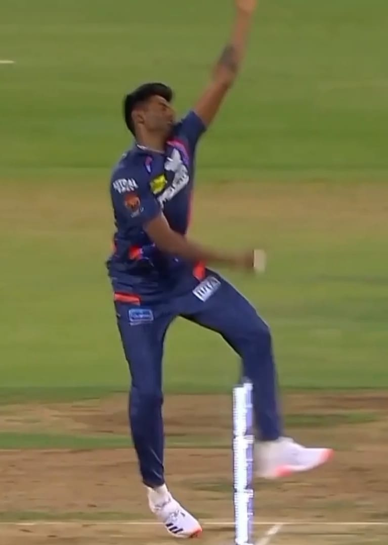 Non-Bowling arm extension at BFC