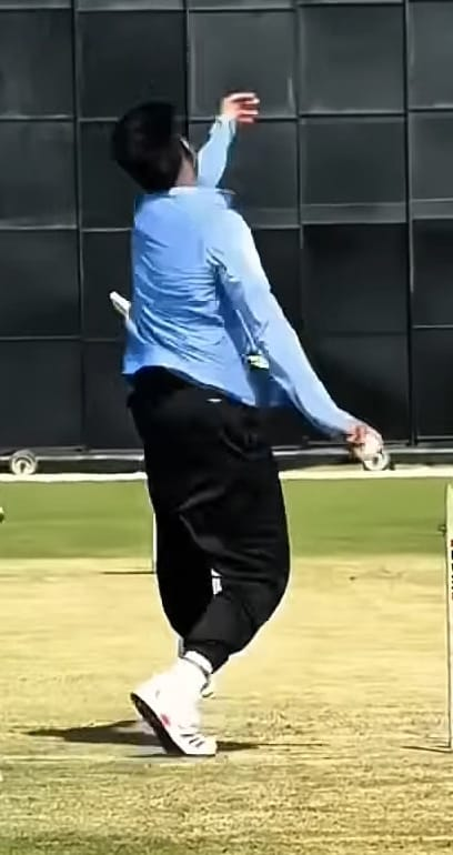Mayank Yadav’s Back-Foot Contact