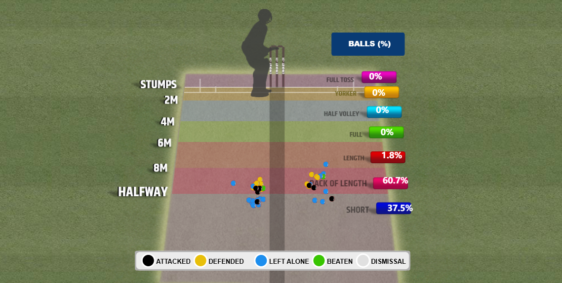 Sonal Dinusha Attacked/Left Alone Short Balls in the 2nd Test