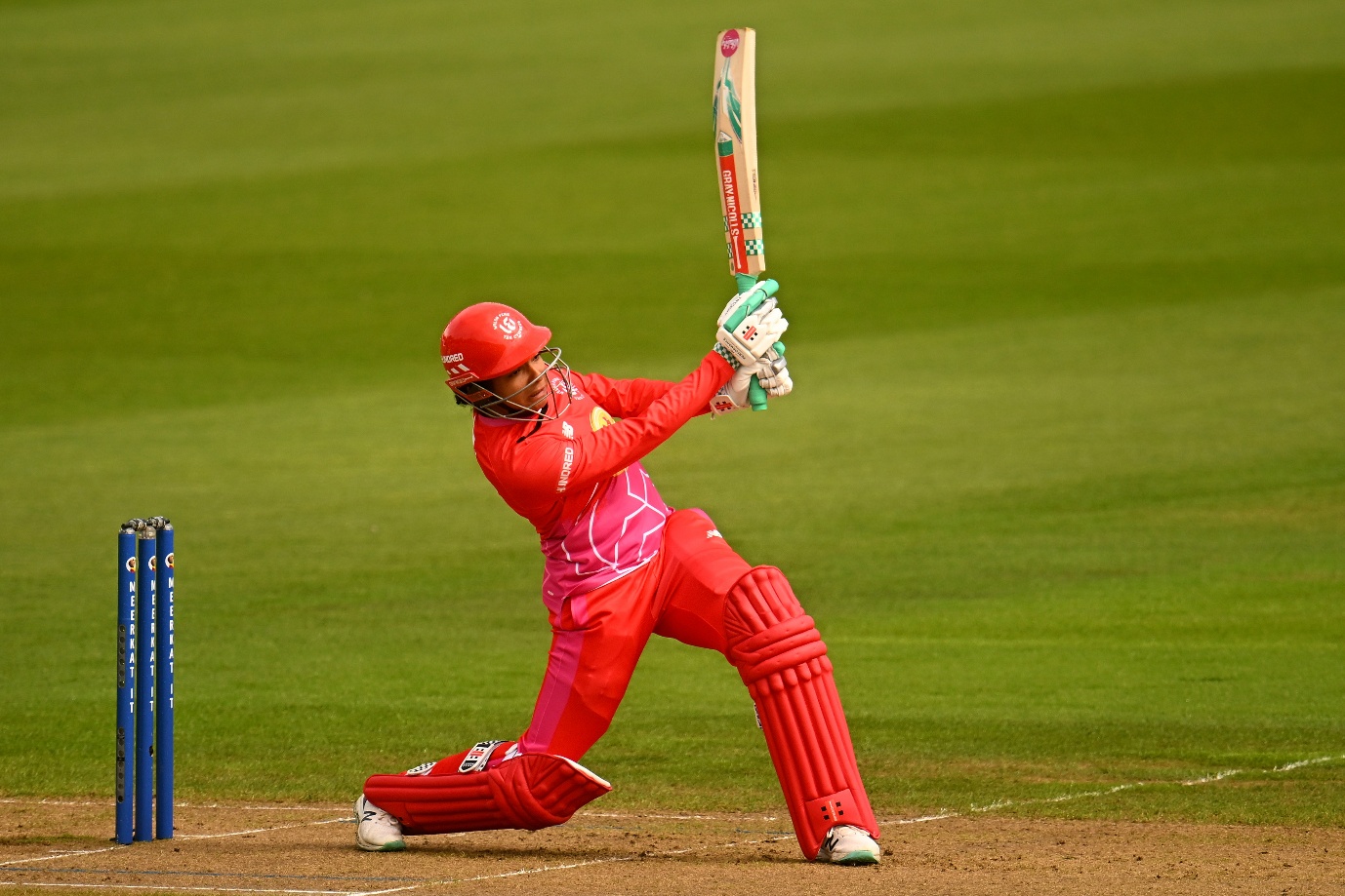 Figure : Sophia Dunkley has played the inaugural WPL season with Gujarat Giants