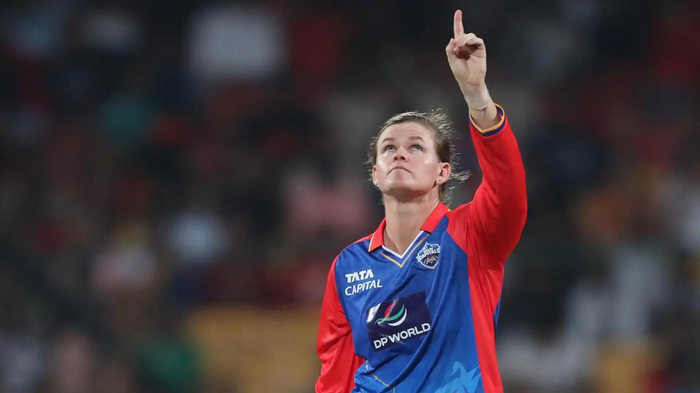 Figure : Jess Jonassen played the first 3 seasons of WPL with Delhi Capitals